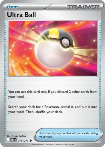 ME: Ascended Heroes - 213/217 - Ultra Ball