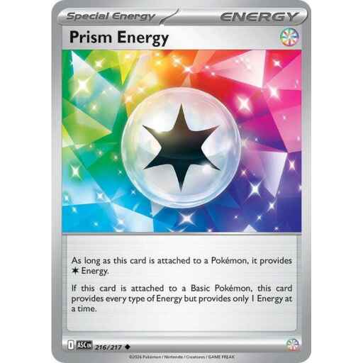 ME: Ascended Heroes - 216/217 - Prism Energy - Reverse Holo