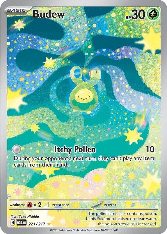 ME: Ascended Heroes - 221/217 - Budew