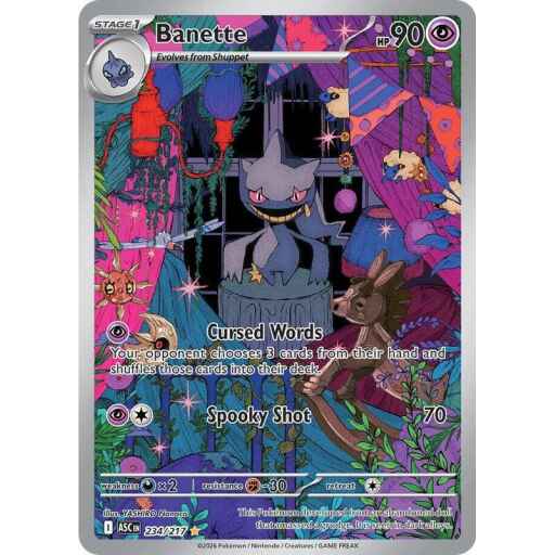 ME: Ascended Heroes - 234/217 - Banette