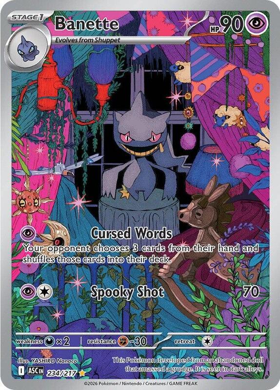 ME: Ascended Heroes - 234/217 - Banette