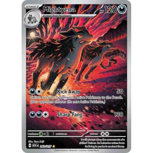 ME: Ascended Heroes - 243/217 - Mightyena