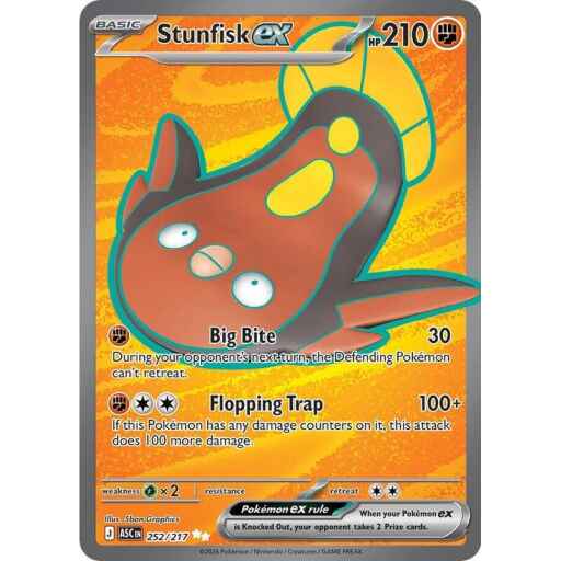 ME: Ascended Heroes - 252/217 - Stunfisk ex