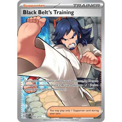 ME: Ascended Heroes - 255/217 - Black Belt's Training