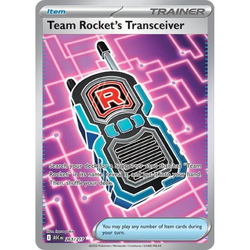 ME: Ascended Heroes - 263/217 - Team Rocket's Transceiver