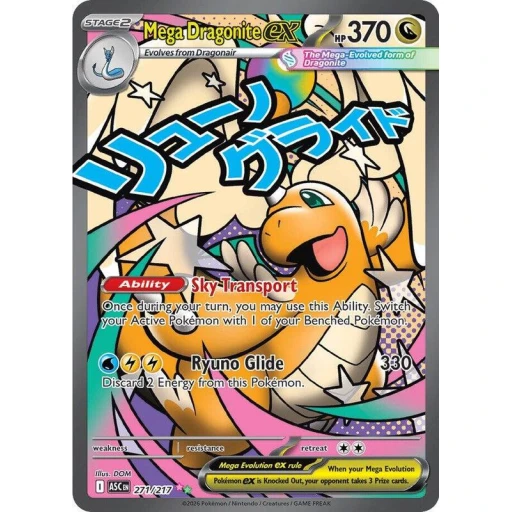 ME: Ascended Heroes - 271/217 - Mega Dragonite ex