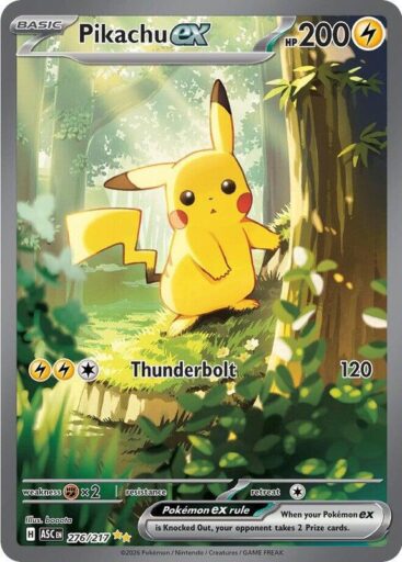 ME: Ascended Heroes - 276/217 - Pikachu ex