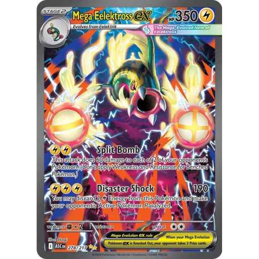 ME: Ascended Heroes - 278/217 - Mega Eelektross ex