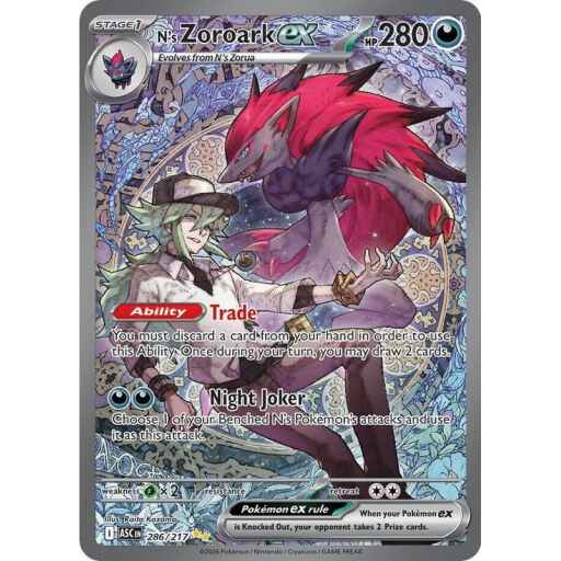 ME: Ascended Heroes - 286/217 - N's Zoroark ex
