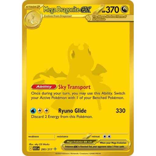 ME: Ascended Heroes - 295/217 - Mega Dragonite ex