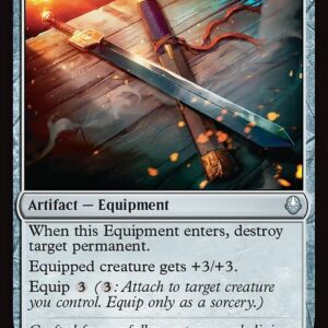 Avatar: The Last Airbender - 258 - Meteor Sword - Uncommon - C - Non-foil (Front)