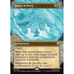Avatar: The Last Airbender - 336 - Aang's Iceberg - Rare - W - Non-foil (Front)