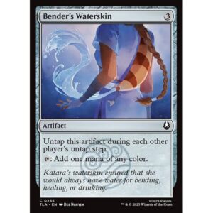 Avatar: The Last Airbender - 255 - Bender's Waterskin - Common - C - Non-foil (Front)