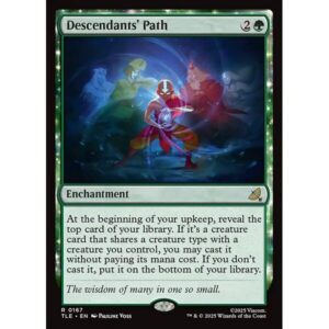 Avatar: The Last Airbender Eternal - 167 - Descendants' Path - Rare - G - Non-foil (Front)