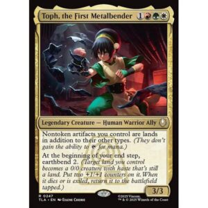Avatar: The Last Airbender - 247 - Toph, the First Metalbender - Rare - Multi - Non-foil (Front)