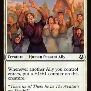 Avatar: The Last Airbender - 11 - Avatar Enthusiasts - Common - W - Foil (Front)