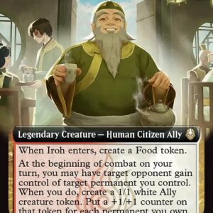 Avatar: The Last Airbender - 381 - Iroh, Tea Master - Rare - WR - Non-foil (Front)