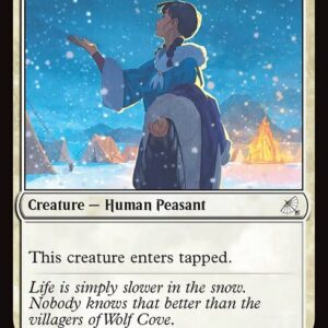 Avatar: The Last Airbender Eternal - 221 - Wolf Cove Villager - Common - W - Foil (Front)