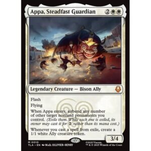 Avatar: The Last Airbender - 10 - Appa, Steadfast Guardian - Mythic - W - Foil (Front)