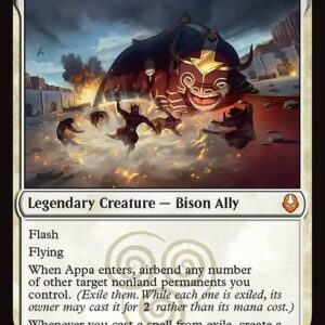 Avatar: The Last Airbender - 10 - Appa, Steadfast Guardian - Mythic - W - Non-foil (Front)