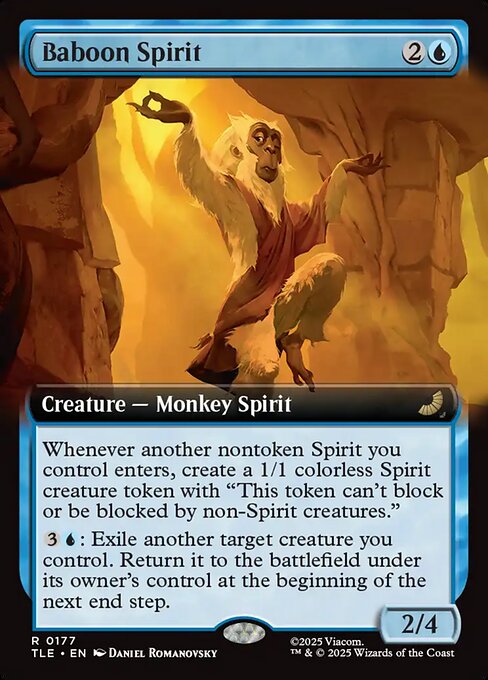 Avatar: The Last Airbender Eternal - 177 - Baboon Spirit - Rare - U - Foil (Front)