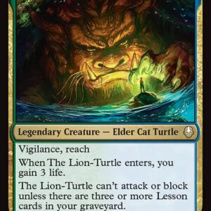 Avatar: The Last Airbender - 232 - The Lion-Turtle - Rare - UG - Foil (Front)