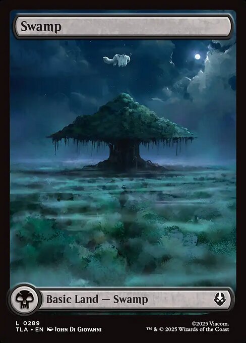 Avatar: The Last Airbender - 289 - Swamp - Common - C - Non-foil (Front)