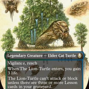 Avatar: The Last Airbender - 328 - The Lion-Turtle - Rare - UG - Non-foil (Front)