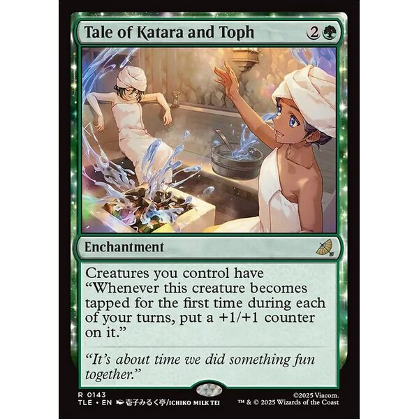 Avatar: The Last Airbender Eternal - 143 - Tale of Katara and Toph - Rare - G - Non-foil (Front)