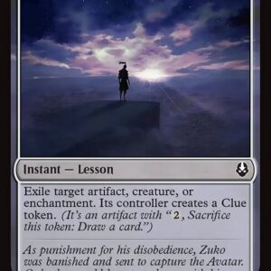 Avatar: The Last Airbender - 3 - Zuko's Exile - Common - C - Foil (Front)