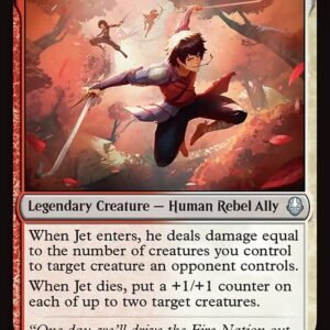 Avatar: The Last Airbender - 229 - Jet, Freedom Fighter - Uncommon - WR - Foil (Front)