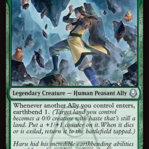 Avatar: The Last Airbender - 182 - Haru, Hidden Talent - Uncommon - G - Foil (Front)