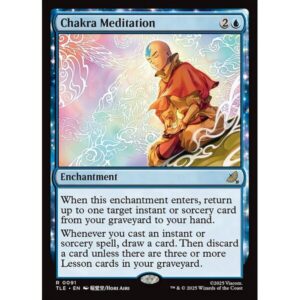Avatar: The Last Airbender Eternal - 91 - Chakra Meditation - Rare - U - Non-foil (Front)