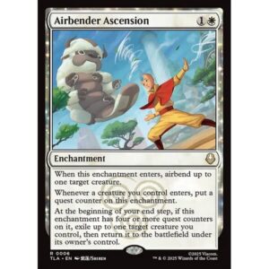 Avatar: The Last Airbender - 6 - Airbender Ascension - Rare - W - Non-foil (Front)