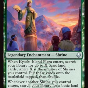 Avatar: The Last Airbender - 184 - Kyoshi Island Plaza - Uncommon - G - Foil (Front)