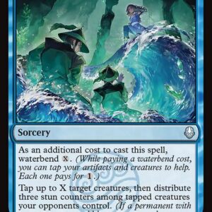 Avatar: The Last Airbender - 47 - Crashing Wave - Uncommon - U - Non-foil (Front)