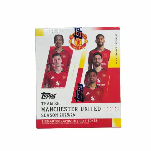 [Rip & Ship Exclusive] Topps Manchester United Team Set Box 2025/26