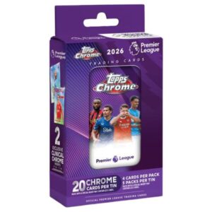 [Rip & Ship Exclusive] Topps Chrome Premier League 2026 Tin