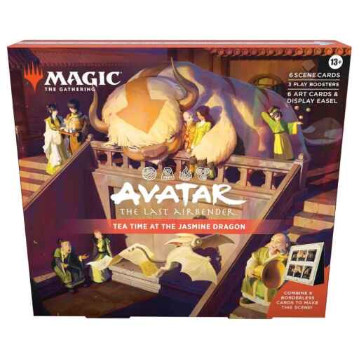 Magic: The Gathering Avatar The Last Airbender Scene Box - Tea Time at the Jasmine Dragon