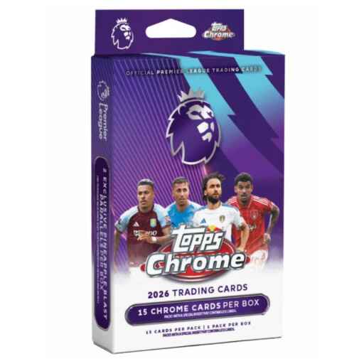 Topps Chrome Premier League 2026 Hanger Box