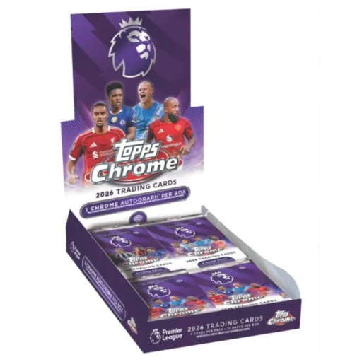Topps Chrome Premier League 2026 Hobby Box
