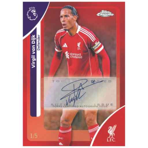 Alternative view of Topps Chrome Premier League 2026 Hobby Box