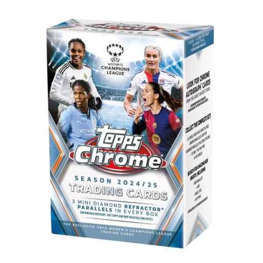 Topps Chrome UEFA Women's Champions League Value Box 2024/25