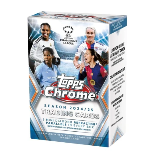 Topps Chrome UEFA Women's Champions League Value Box 2024/25