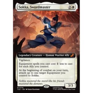 Avatar: The Last Airbender Eternal - 174 - Sokka, Swordmaster - Mythic - W - Foil (Front)