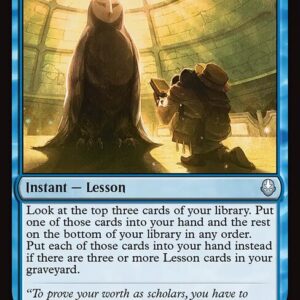 Avatar: The Last Airbender - 44 - Accumulate Wisdom - Uncommon - U - Non-foil (Front)