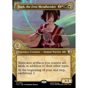 Avatar: The Last Airbender - 353 - Toph, the First Metalbender - Rare - Multi - Non-foil (Front)