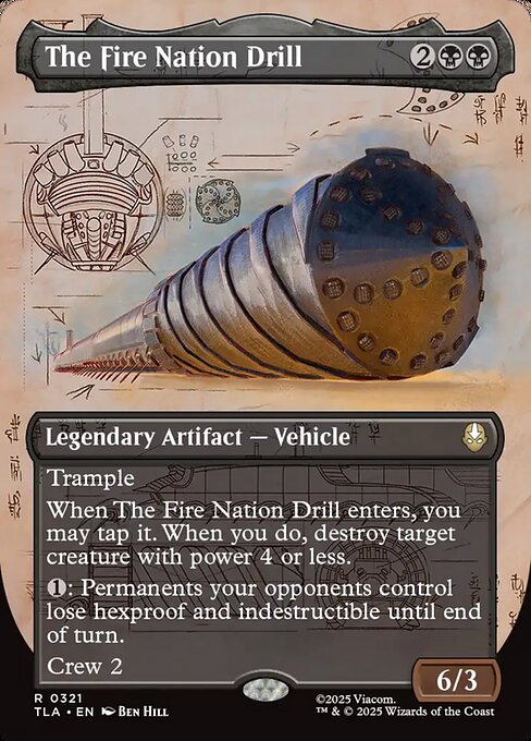 Avatar: The Last Airbender - 321 - The Fire Nation Drill - Rare - B - Foil (Front)