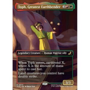 Avatar: The Last Airbender Eternal - 70 - Toph, Greatest Earthbender - Rare - RG - Foil (Front)
