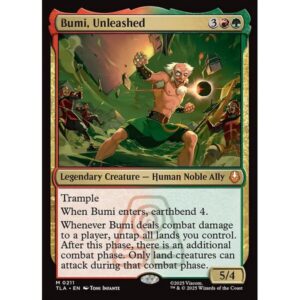 Avatar: The Last Airbender - 211 - Bumi, Unleashed - Mythic - RG - Non-foil (Front)